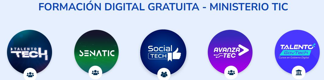 Principales convocatorias de formaci&oacute;n gratuita en habilidades digitales, lideradas por el Ministerio de Tecnolog&iacute;as de la Informaci&oacute;n y las Comunicaciones