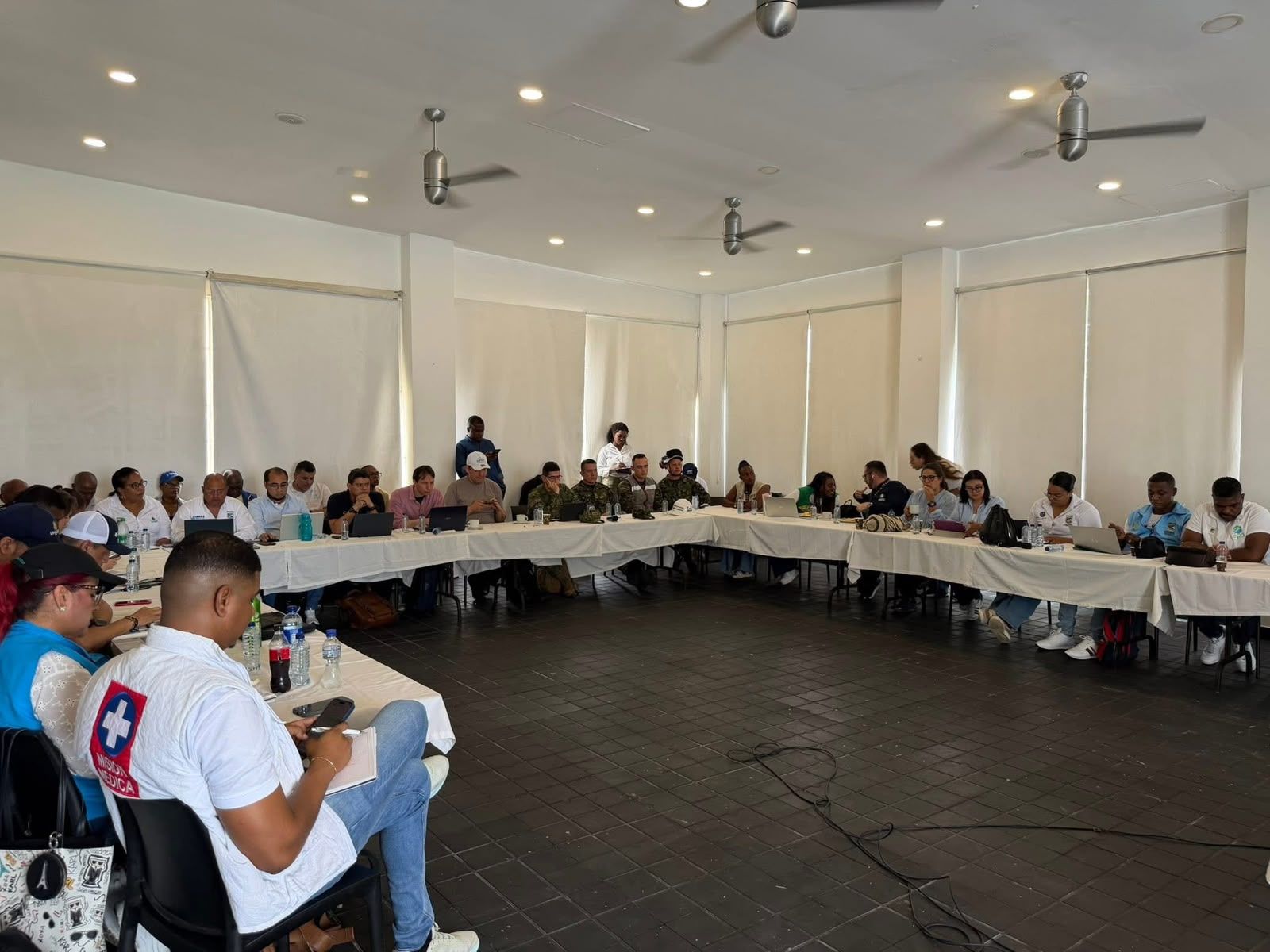 En Puesto de Mando Unificado establecen compromisos para enfrentar la problem&aacute;tica del agua en Buenaventura