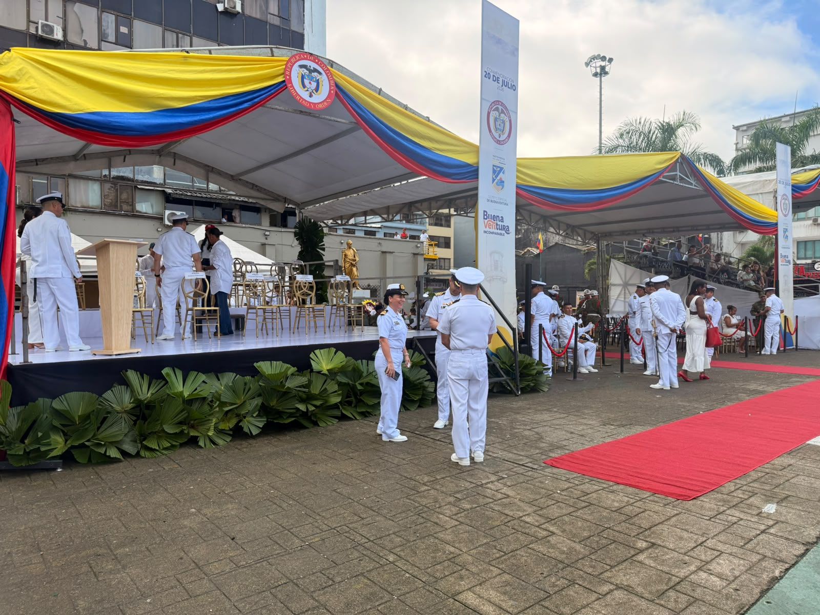 Buenaventura conmemor&oacute; el D&iacute;a de la Independencia de Colombia con civismo, identidad y orgullo patrio