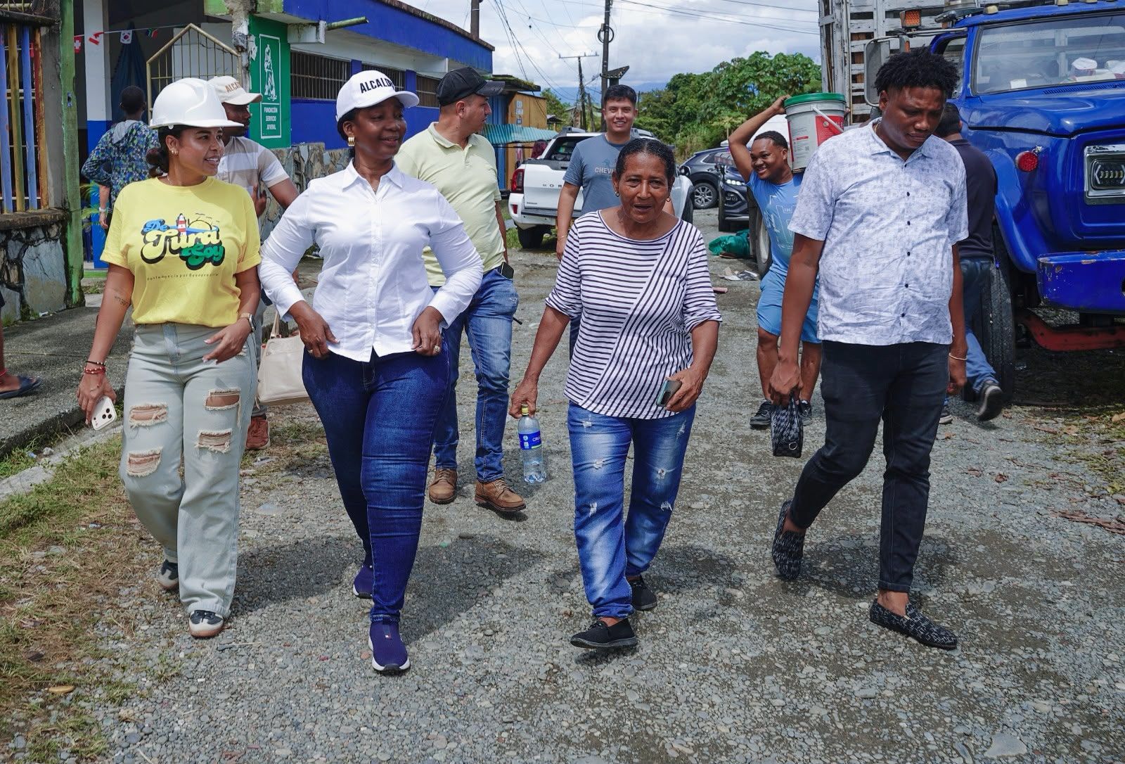 Alcaldesa Ligia del Carmen C&oacute;rdoba Mart&iacute;nez lidera proyecto piloto de reconstrucci&oacute;n de viviendas en Buenaventura