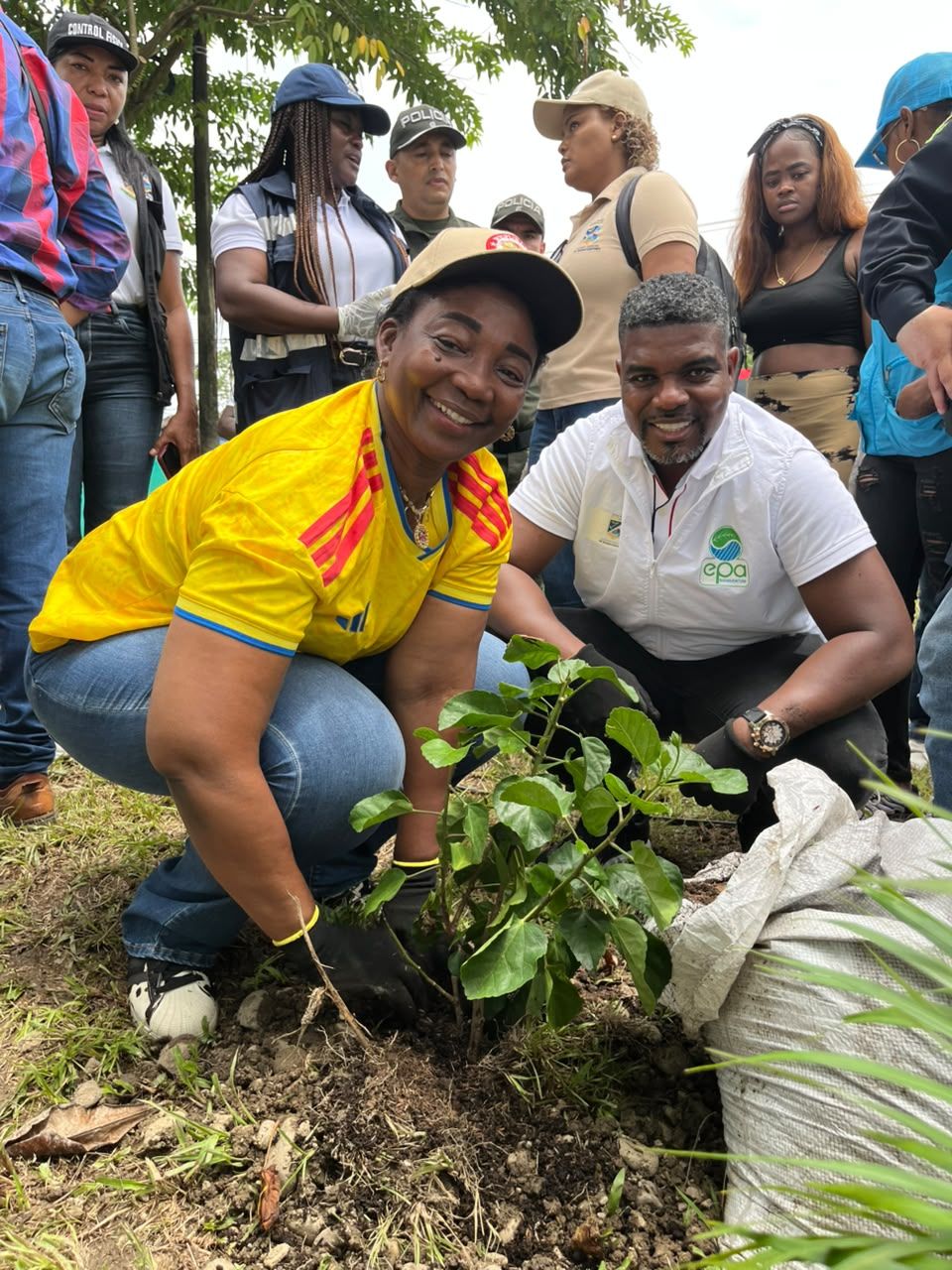 Buenaventura fortalece sus espacios verdes con jornada de siembra de &aacute;rboles  &nbsp;