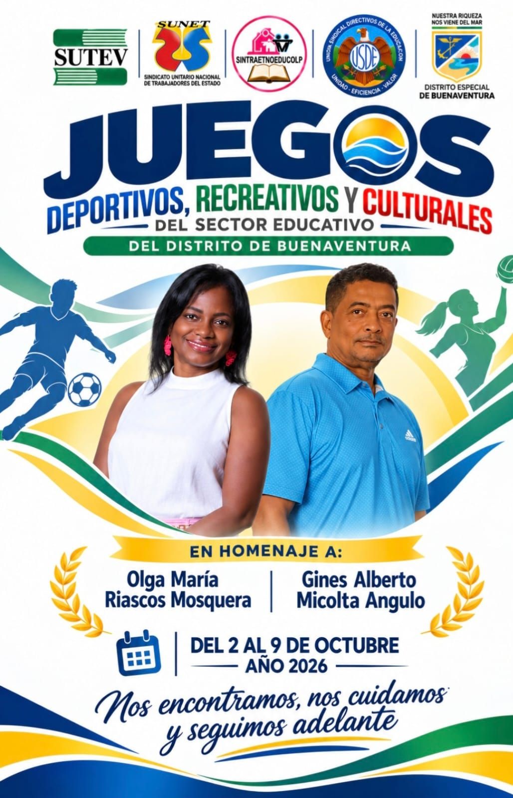 Del 2 al 9 de octubre se realizar&aacute;n los Juegos Deportivos, Recreativos y Culturales del sector Educativo