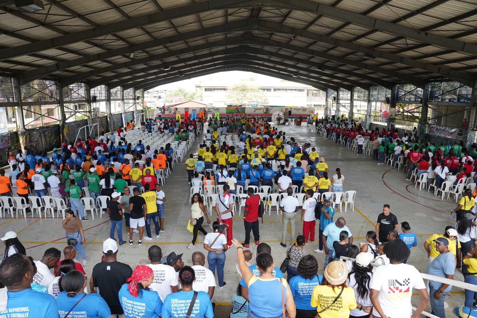 Secretaria de Etnoeducaci&oacute;n y sindicatos del sector hicieron la apertura de los XVII Juegos Deportivos, Recreativos y Culturales