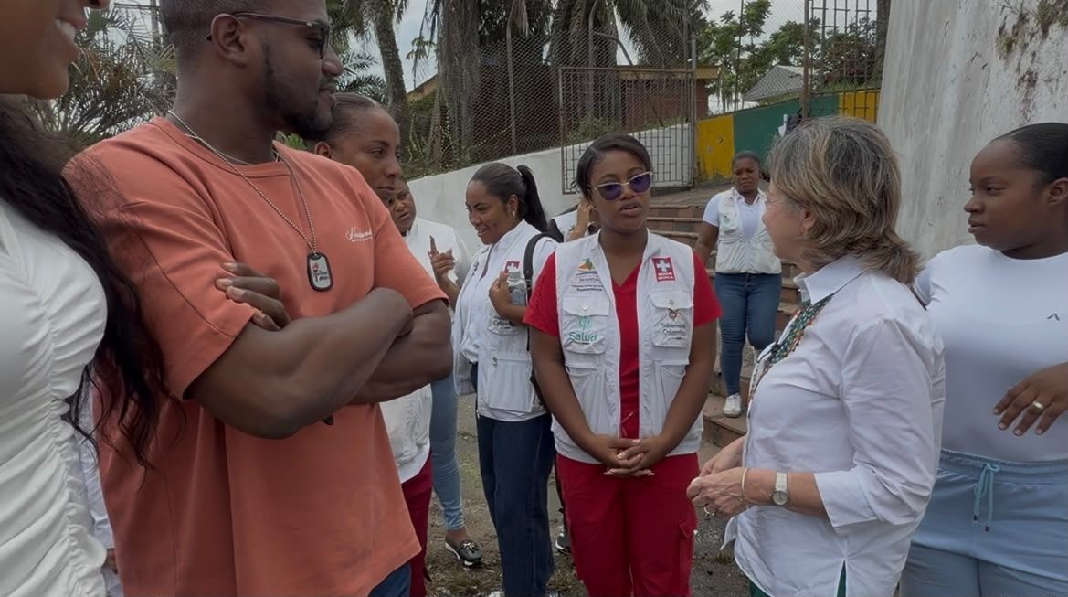 Alcaldesa Ligia del Carmen C&oacute;rdoba Mart&iacute;nez destaca el impacto de la Caravana Solidaria en la salud de Buenaventura