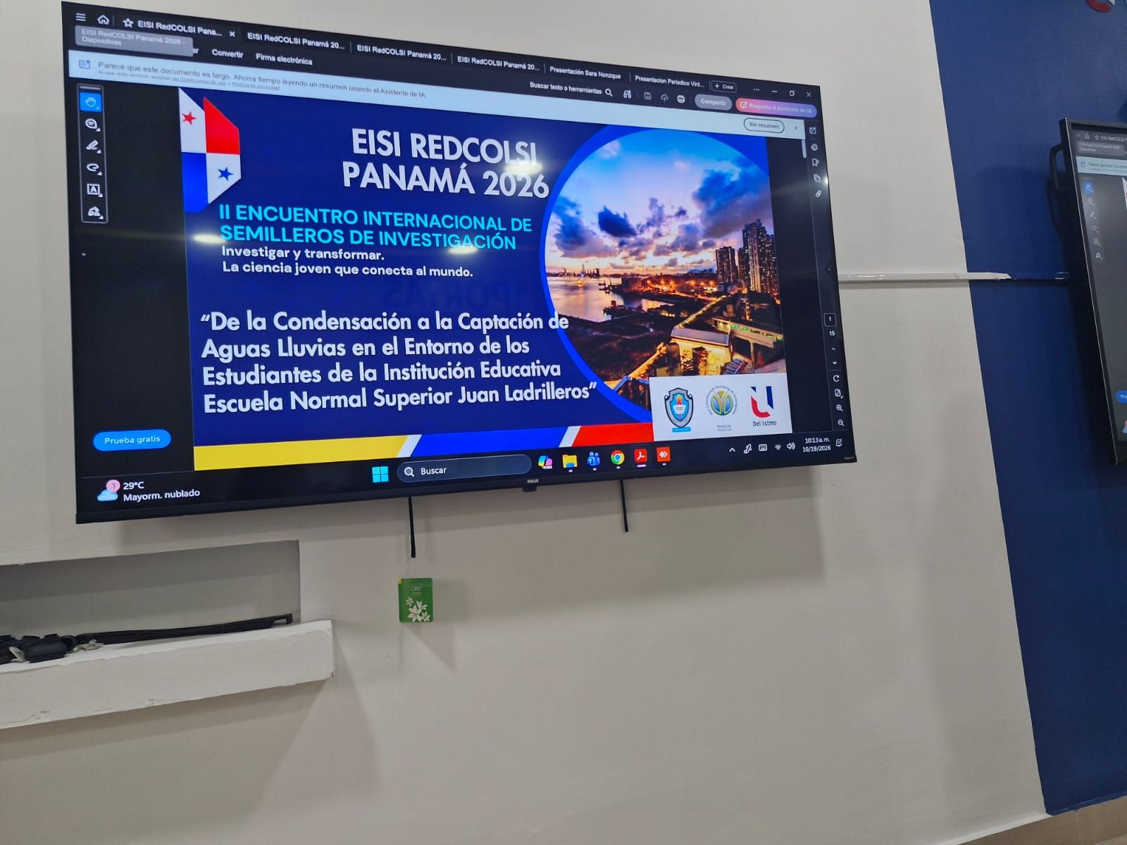 Estudiantes de la instituci&oacute;n educativa Normal Juan Ladrilleros participan en II Encuentro Internacional de Semilleros de Investigaci&oacute;n en Panam&aacute;