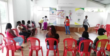 Actividad pedagógica de sensibilización sobre las Violencias Basadas en Género y reconocimiento del territorio en la activación de la ruta de atención integral a este tipo de violencia