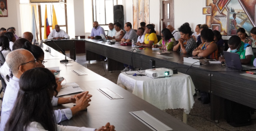 Alcaldía Distrital junto con otras entidades realizaron primera sesión de CODPOS del año 2023