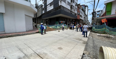 Obras de la calle Segunda de Buenaventura avanzan