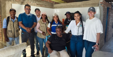 Direcci&oacute;n T&eacute;cnica de Vivienda verifica mejoramientos habitacionales en el barrio Antonio Nari&ntilde;o