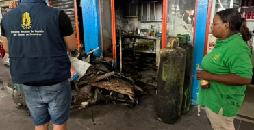 Comunicado a la opinion publica sobre incendio de uno de los locales en la Terminal de Transporte