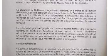 Medidas temporales para el uso racional del agua durante la emergencia en establecimientos dedicados al lavado de vehiculos en el Distrito Especial de Buenaventura