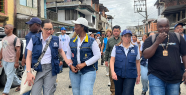 Alcald&iacute;a de Buenaventura y organismos de derechos humanos brindan atenci&oacute;n integral y acompa&ntilde;amiento a familias afectadas por el sismo   